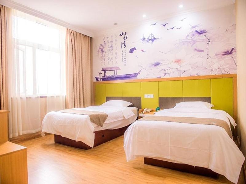 Greentree Inn Ningbo Cconvention Center East Bus Station Express Hotel Exterior foto