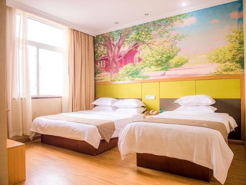 Greentree Inn Ningbo Cconvention Center East Bus Station Express Hotel Exterior foto